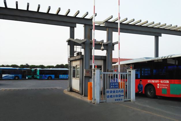 苏州公交场站停车门禁系统项目